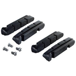Shimano R55C4 Bremsbeläge für Cartridge Rennrad Bremsschuhe (2 Paar)