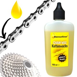 Hanseline Fahrrad Chain Wax Schmiermittel Kettenwachs 100ml