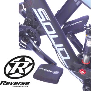 Reverse Fahrrad Pedal Taschen Transportschutz schwarz