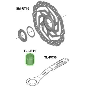 Shimano Verschlussring-Werkzeug TL-LR11 für...