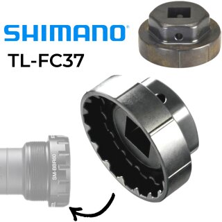 Shimano Patronen Innenlager-Werkzeug TL-FC37 für SM-BBR60