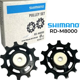 Shimano Fahrrad Schaltwerk Ersatz Schaltrollensatz RD-M8000 Deore XT