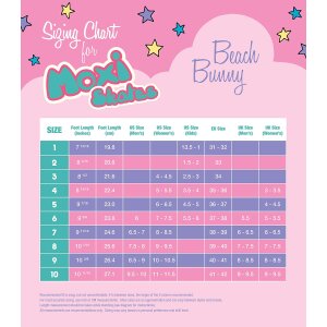Moxi Beach Bunny Rollschuhe Periwinkle