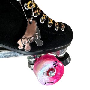 Luminous Rollschuh LED Rollen (4Stück) 62mm 85a Cotton Candy Weiß/Pink
