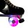 Luminous Rollschuh LED Rollen (4Stück) 62mm 85a Cotton Candy Weiß/Pink
