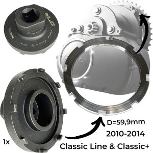 Lockringtool TO-E02 für Bosch Gen1 Classic Line & Classic+ 2010-2014