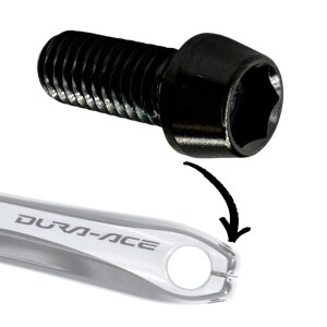 Titan M6 Innensechskant Hollowtech 2 Shimano Kurbelarm...