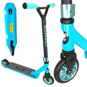 Bewegt Next Level Stunt-Scooter H=85,5cm Türkis
