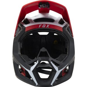 Fox Proframe RS CE Fahrrad MTB Helm Weiß/Rot M 55-59cm