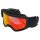 Fox Main Leed Kinder Brille Motocross Goggle Sparl Schwarz/Orange