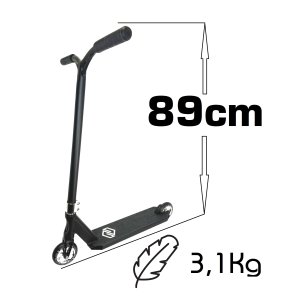 Striker Lux Stunt-Scooter H=89cm 3,1kg Chrome