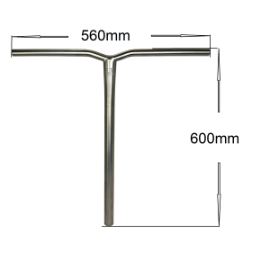 Fanitc26 Keto Titan Stunt-Scooter HIC Bar 35 60cm Raw