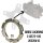 Brose Ebike Motor Kettenblatt Spider Lockring Kettenrad M31x1 Nutmutter Edelstahl