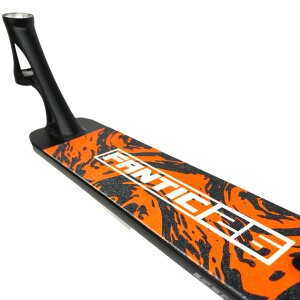 Fantic26 Stunt-Scooter Griptape 58,5cm x 15,5cm Swirl Schwarz/Orange