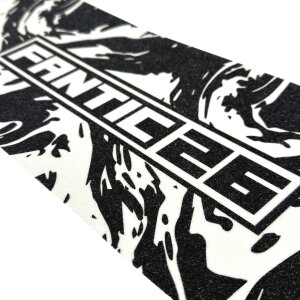 Fantic26 Stunt-Scooter Griptape 58,5cm x 15,5cm Swirl Schwarz/Weiß