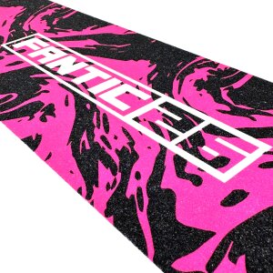 Fantic26 Stunt-Scooter Griptape 58,5cm x 15,5cm Swirl Schwarz/Pink
