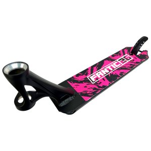 Fantic26 Stunt-Scooter Griptape 58,5cm x 15,5cm Swirl Schwarz/Pink
