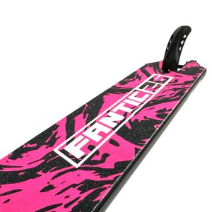 Fantic26 Stunt-Scooter Griptape 58,5cm x 15,5cm Swirl Schwarz/Pink