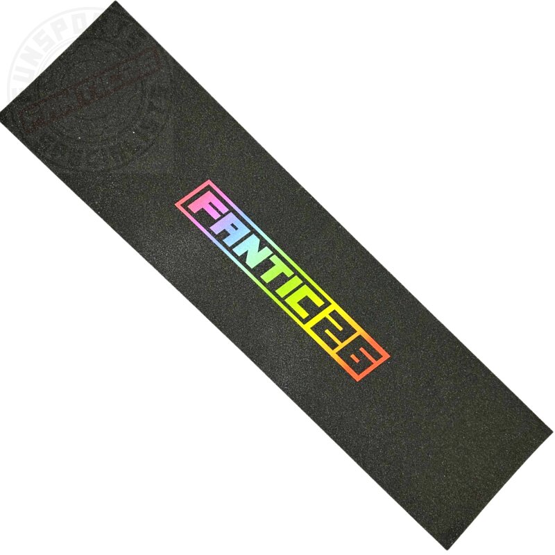 Fantic26 Stunt-Scooter Griptape 58,5cm x 15,5cm Basic Schwarz/Rainbow
