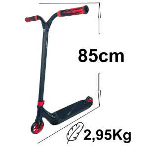Ethic DTC Erawan V2 M Stunt-Scooter H=85cm 2,95kg Rot