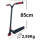 Ethic DTC Erawan V2 M Stunt-Scooter H=85cm 2,95kg Rot