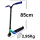 Ethic DTC Erawan V2 M Stunt-Scooter H=85cm 2,95kg Blau Iridium