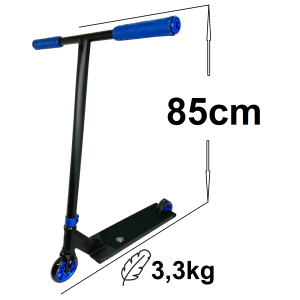 Ethic DTC Pandora M Stunt-Scooter H=85cm 3,35kg Blau