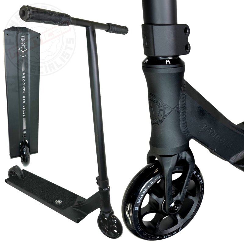 Ethic DTC Pandora M Stunt-Scooter H=85cm 3,35kg Schwarz