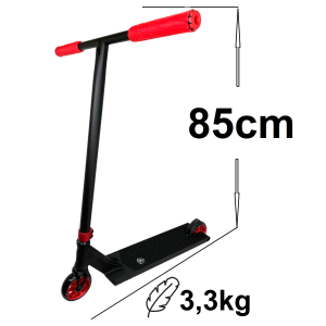 Ethic DTC Pandora M Stunt-Scooter H=85cm 3,35kg Rot
