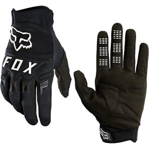 Fox Dirtpaw Glove Handschuhe schwarz / Logo weiß