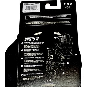 Fox Dirtpaw Glove Handschuhe schwarz/ blau
