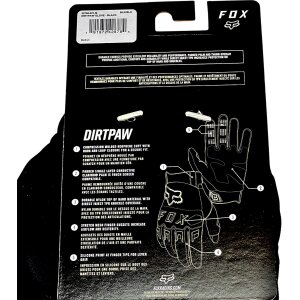 Fox Dirtpaw Glove Handschuhe schwarz/ orange