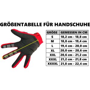Fox Dirtpaw Glove Handschuhe schwarz/ orange