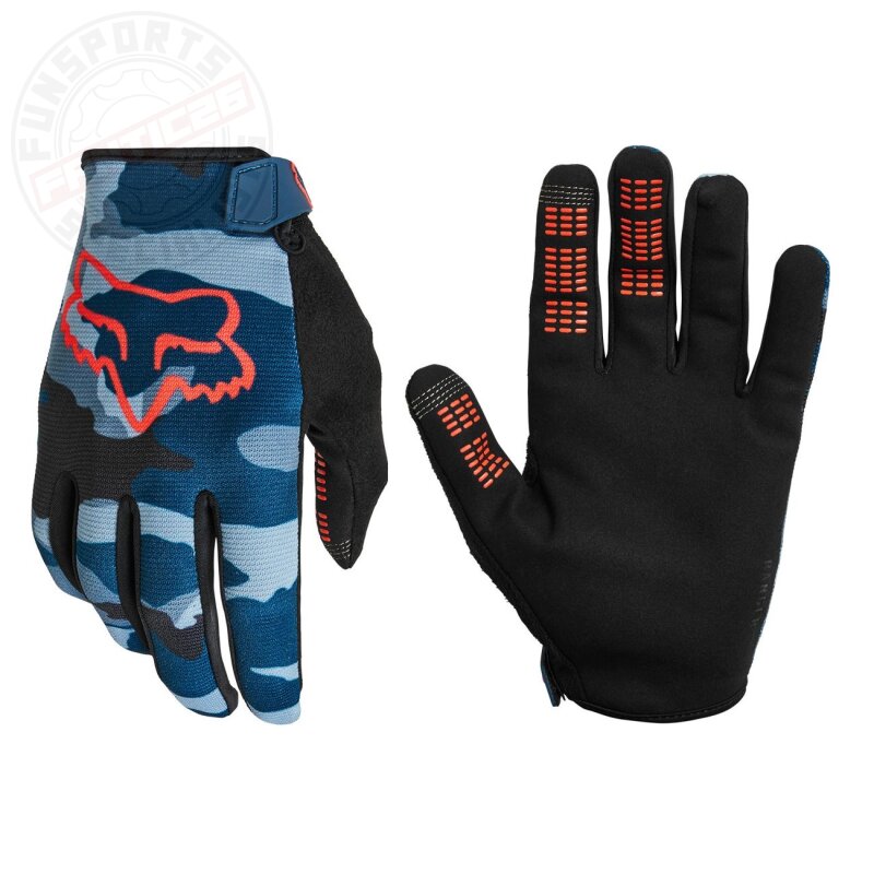Fox Ranger Glove Handschuhe Blau Camo