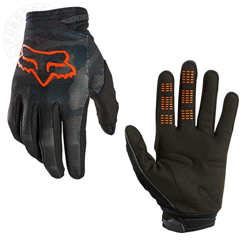Fox 180 Trev Glove Handschuhe schwarz/camo