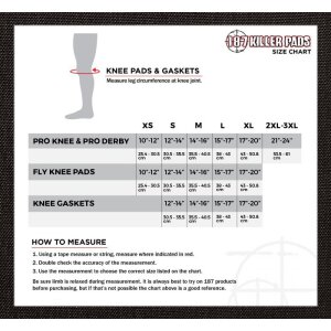 187 Killer Pads Fly Knieschoner schwarz