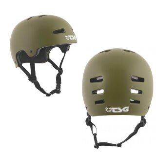 TSG Evolution Helm Solid Color matt olive