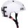 Core Street Stunt-Scooter Skate Dirt Helm Weiß/Logo Schwarz