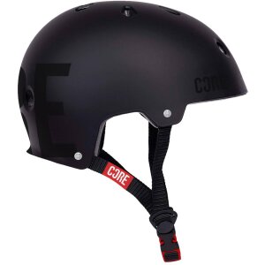Core Street Stunt-Scooter Skate Dirt Helm Schwarz/Schwarz