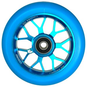 Fantic26 Spy7 Stunt-Scooter Rolle 110mm Abec11 Türkis/Türkis
