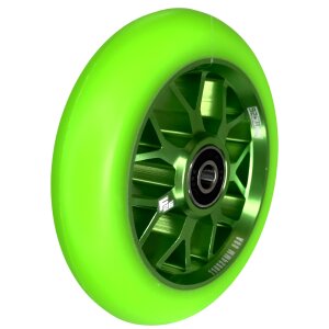 Fantic26 Spy7 Stunt-Scooter Rolle 110mm Abec11 Grün/Pu Grün