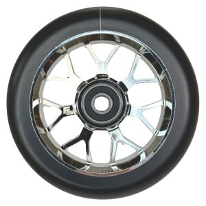 Fantic26 Spy7 Stunt-Scooter Rolle 110mm Abec11 Chrome/Pu Schwarz