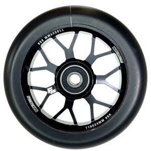 Fantic26 Spy7 Stunt-Scooter Rolle 110mm Abec11 Schwarz/Pu Schwarz