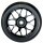 Fantic26 Spy7 Stunt-Scooter Rolle 110mm Abec11 Schwarz/Pu Schwarz