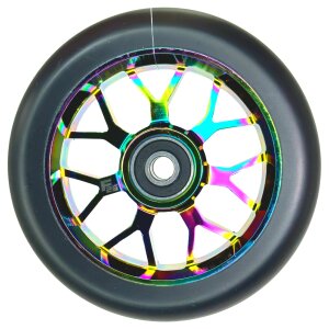 Fantic26 Spy7 Stunt-Scooter Rolle 110mm Abec11 Neochrome/Pu Schwarz