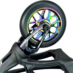 Fantic26 Spy7 Stunt-Scooter Rolle 110mm Abec11 Neochrome/Pu Schwarz