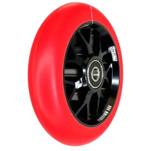 Fantic26 Spy7 Stunt-Scooter Rolle 110mm Abec11 Schwarz/Pu Rot