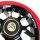 Fantic26 Spy7 Stunt-Scooter Rolle 110mm Abec11 Schwarz/Pu Rot
