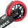 Fantic26 Spy7 Stunt-Scooter Rolle 110mm Abec11 Schwarz/Pu Rot