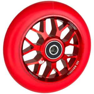 Fantic26 Spy7 Stunt-Scooter Rolle 110mm Rot/Pu Rot